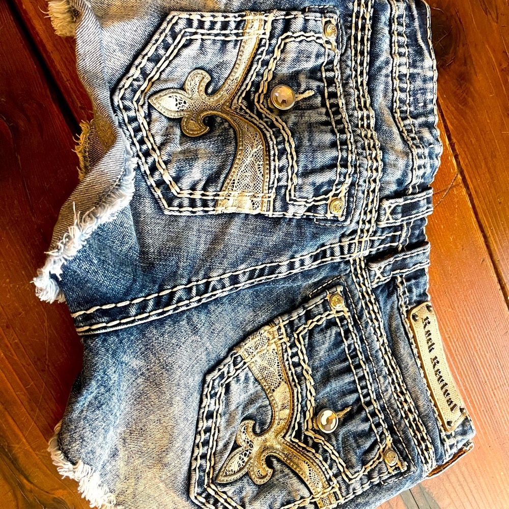 Rock revival Jean shorts